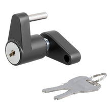 Load image into Gallery viewer, Curt Coupler Lock (1/4in Pin 3/4in Latch Span Padlock Black)