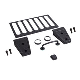 Rugged Ridge 13-18 Jeep Wrangler JK Textured Black Hood Dress Up Kit