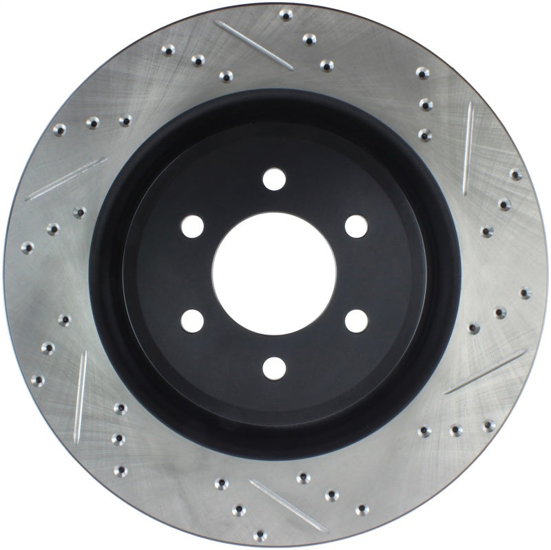 StopTech Power Slot 03-06 & 08-10 Dodge Viper SRT-10 Drilled & Slotted Left Front Rotor