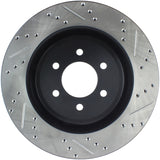StopTech Power Slot 03-06 & 08-10 Dodge Viper SRT-10 Drilled & Slotted Left Front Rotor