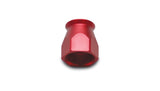 Vibrant -8AN Hose End Socket for PTFE Hose Ends - Red