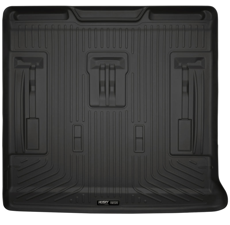 Husky Liners 07-13 GM Escalade/Suburban/Yukon WeatherBeater Black Rear Cargo Liners - GTR Auto