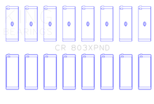 Load image into Gallery viewer, King Engine Bearings Chevrolet SBC 265ci/283ci/327ci Performance Rod Bearing Set