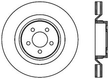 Load image into Gallery viewer, StopTech 06-10 / 12-18 Dodge Charger Cryo Slotted Front Left Sport Brake Rotor