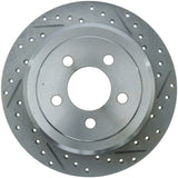 StopTech Select Sport Drilled & Slotted Rotor - Rear Right