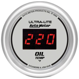 Autometer Ultra-Lite 52MM 0-340 Deg F Digital Oil Temperature