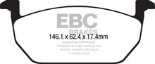 Load image into Gallery viewer, EBC 2017+ Volkswagen Golf Mk7 1.8L Turbo Redstuff Front Brake Pads