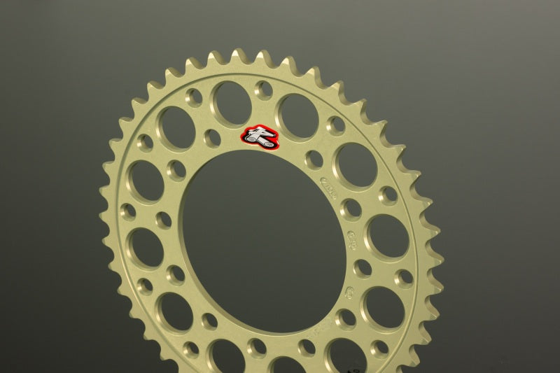 Renthal 06-10 Suz GSX-R600/02-15 Tri Bonneville/Scrambler/Thruxton Rear Sprocket - HA 520-46P Teeth