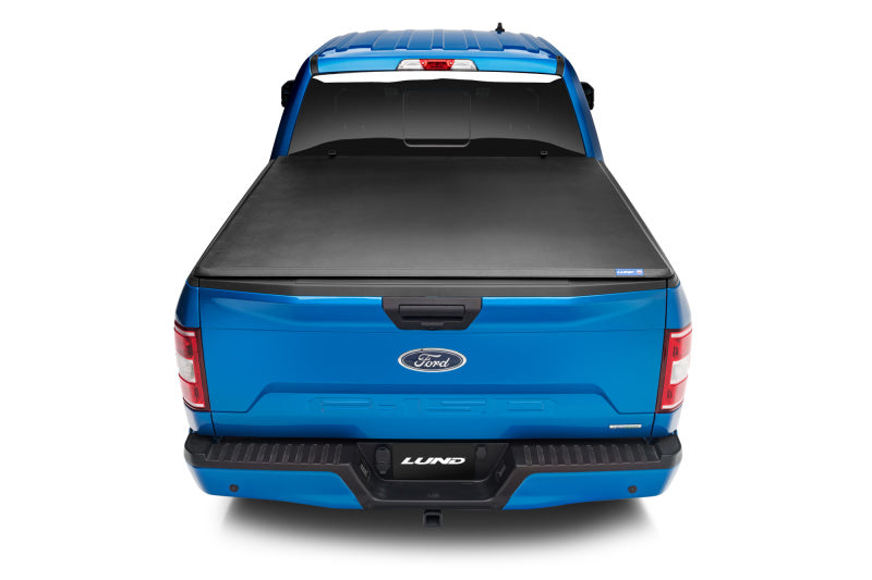 Lund 04-08 Ford F-150 (6.5ft. Bed) Genesis Tri-Fold Tonneau Cover - Black