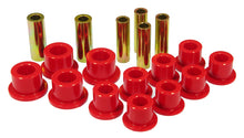 Load image into Gallery viewer, Prothane 99-04 Ford F250 SD 4wd Rear Leaf Spring Bushings - Red