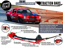 Load image into Gallery viewer, UMI Performance 70-81 GM F-Body Leaf Spring Traction Bars with Mounts
