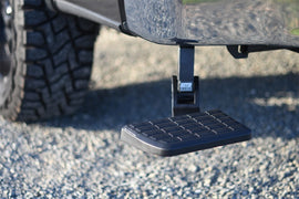 AMP Research 21-22 Ford F150 BedStep (Does Not Work w/Dual Exhaust) - Black - GTR Auto
