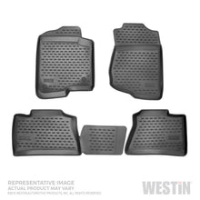 Load image into Gallery viewer, Westin 2020 GM Silverado/Sierra 1500 Dbl/Crew Cab Profile Floor Liners Front and 2nd Row - Black