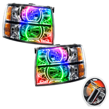 Load image into Gallery viewer, Oracle 07-13 Chevrolet Silverado SMD HL - Square Style - ColorSHIFT SEE WARRANTY