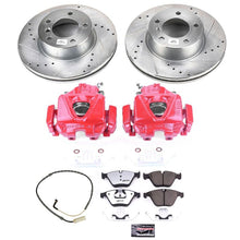 Load image into Gallery viewer, Power Stop 09-10 BMW 328i xDrive Front Z26 Street Warrior Brake Kit w/Calipers