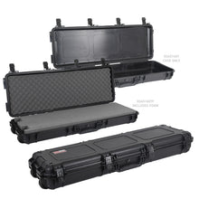 Load image into Gallery viewer, Go Rhino XVenture Gear Hard Case w/ Foam - Long 44in. / IP67 / Automatic Air Valve - Textured Black