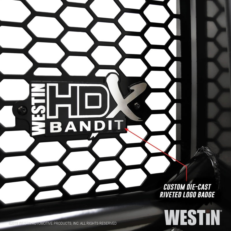 Westin 11-14 Chevrolet Silverado 2500/3500 HDX Bandit Front Bumper - Blk