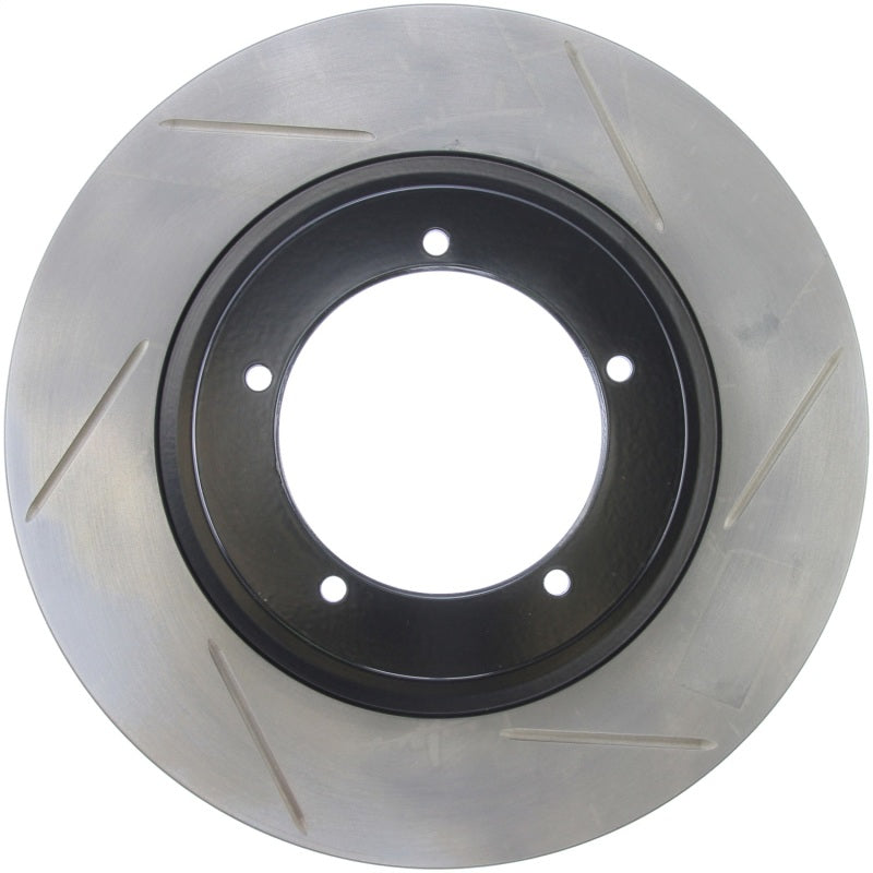 StopTech Power Slot 1986 Porsche 944 Left Front Slotted Rotor