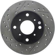 Load image into Gallery viewer, StopTech 92-96 Honda Prelude S/SE/Si Slotted &amp; Drilled Right Front Rotor