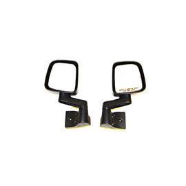 Omix Door Mirror Kit Black- 87-06 Jeep Wrangler - GTR Auto