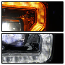 Load image into Gallery viewer, Spyder Ford F-250/F-350/F450 17-18 Full LED Headlights Black PRO-YD-FS17HALAP-SEQ-C