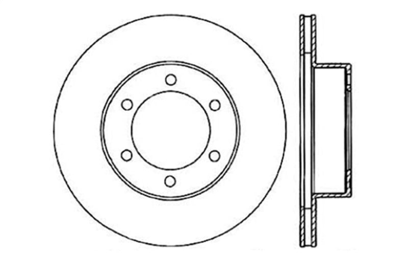 StopTech Drilled Sport Brake Rotor