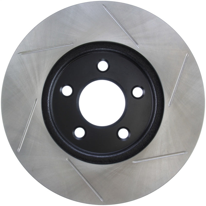 StopTech Power Slot 05-09 Ford Mustang Cobra/Mach 1 V6 4.0L (Exc ABS) Front Right Slotted Rotor