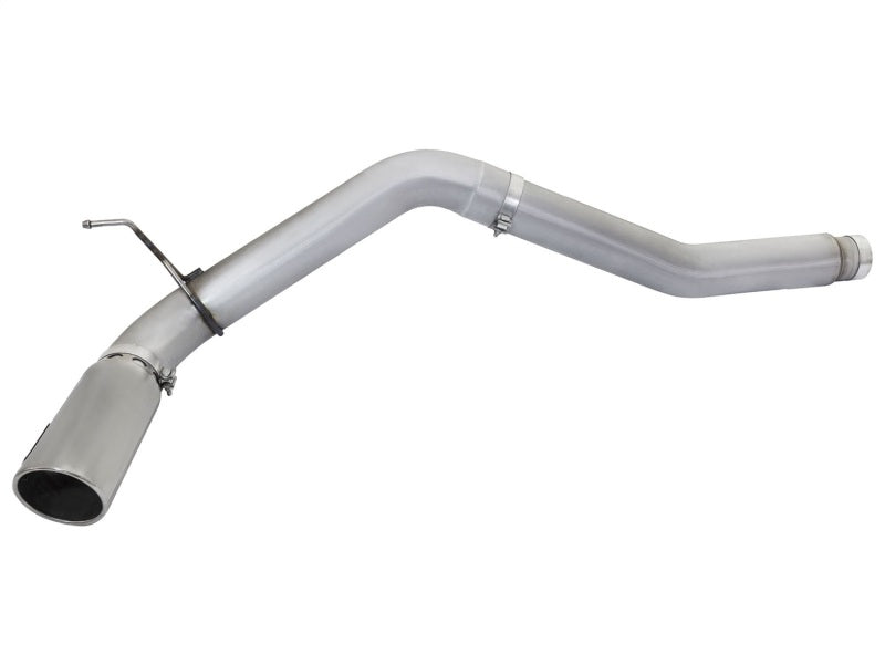 aFe Atlas Exhaust 5in DPF-Back Exhaust Aluminized Steel 2016 Nissan Titan XD V8-5.0L w/ Polished Tip