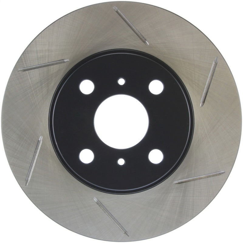 StopTech Power Slot 07-09 Toyota Yaris Front Left Slotted Rotor