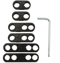 Load image into Gallery viewer, Moroso Spark Plug Wire Separator Kit w/Allen Wrench - Split Design - Black