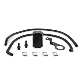 Mishimoto 15-16 Subaru WRX PVC Side Baffled Oil Catch Can - Black - GTR Auto