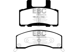 EBC 90-93 Chevrolet C20 8600 LB Greenstuff Front Brake Pads