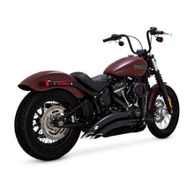 Load image into Gallery viewer, Vance &amp; Hines HD Softail 18-22 St Bob Br 2-2 Black PCX Full System Exhaust