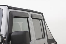 Load image into Gallery viewer, AVS 07-18 Jeep Wrangler (2 Door) Ventvisor &amp; Aeroskin Deflector Combo Kit - Matte Black