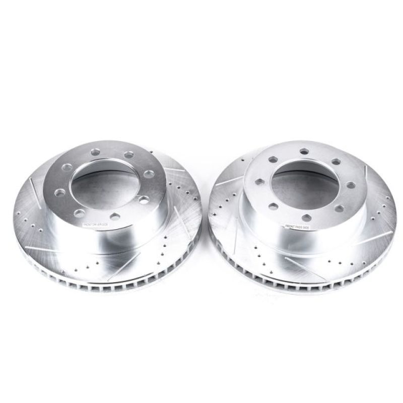 Power Stop 03-08 Dodge Ram 3500 Front Drilled & Slotted Rotor - Pair