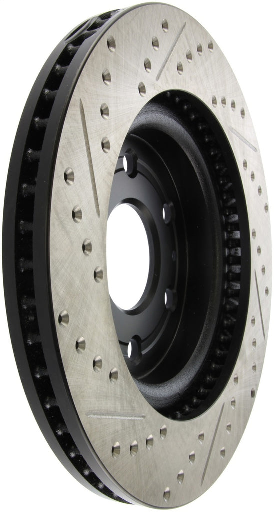 StopTech 07-10 Buick Enclave / 09-10 Chevrolet Traverse Slotted & Drilled Left Front Rotor
