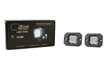 Load image into Gallery viewer, Diode Dynamics Stage Series C1 LED Pod - White SAE Fog Flush WBL (Pair)