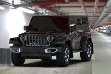 Load image into Gallery viewer, Rally Armor 18-24 Jeep JL Wrangler Black UR Mud Flap w/Red Logo