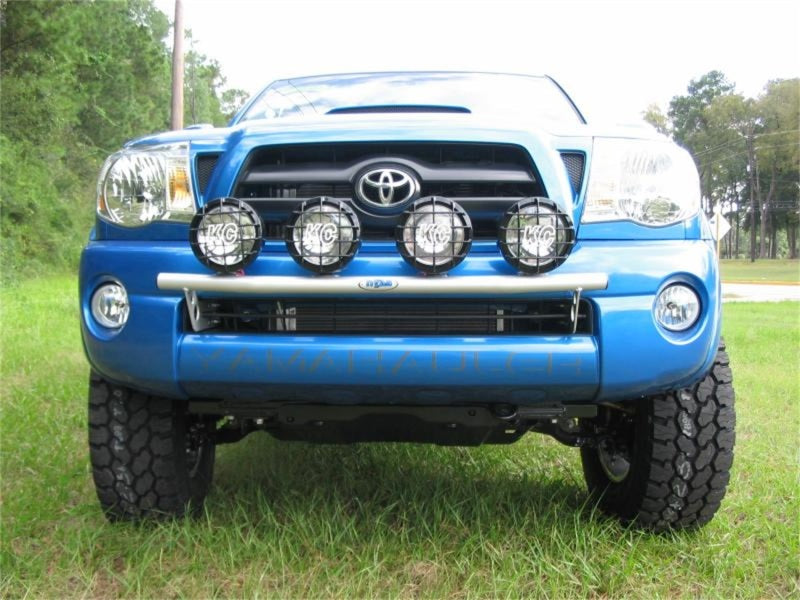 N-Fab Light Bar 05-11 Toyota Tacoma - Gloss Black - Light Tabs