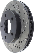 Load image into Gallery viewer, StopTech Power Slot 90-96 Buick Century / 90-96 Olds Cutlass Ciera Fr Left Drilled &amp; Slotted Rotor