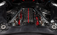 Load image into Gallery viewer, Eventuri Chevrolet C8 Corvette Black Carbon Engine Cover
