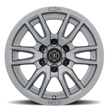 Load image into Gallery viewer, ICON Vector 6 17x8.5 6x5.5 25mm Offset 5.75in BS 93.1mm Bore Titanium Wheel