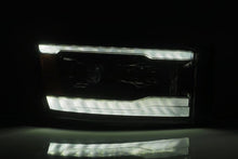 Load image into Gallery viewer, AlphaRex 06-08 Dodge Ram 1500HD PRO-Series Proj Headlights Plank Style Alpha Black w/Seq Signal/DRL