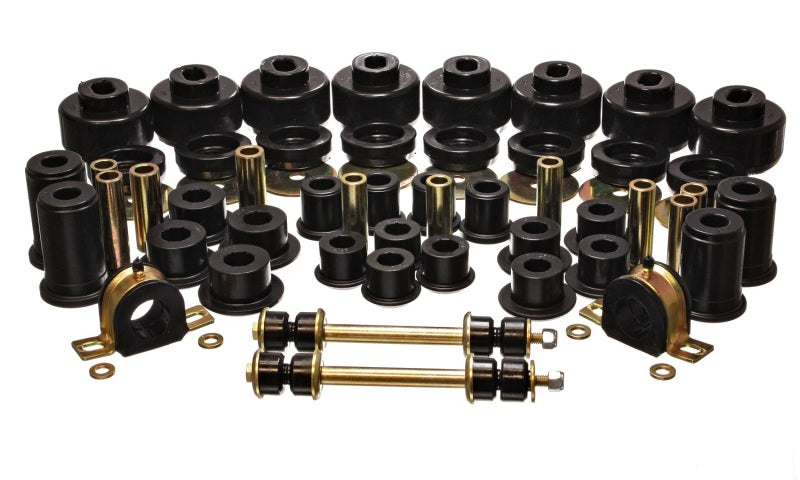 Energy Suspension 99-06 Chevy C1500 New Body Style Silverado 2WD Black Hyper-flex Master Bushing Set - GTR Auto