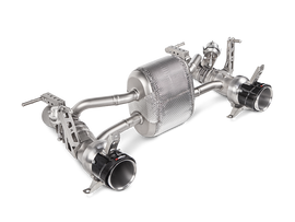Akrapovic 16-17 Ferrari 488 GTB/488 Spyder Slip-On Line (Titanium) w/ Carbon Tips