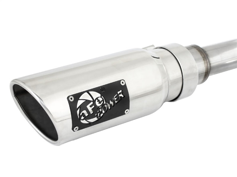aFe MACHForce XP DPF-Back Exhaust 2.5in SS with Polished Tips 2014 Dodge Ram 1500 V6 3.0L EcoDiesel