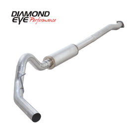 Diamond Eye KIT 4in Catback Single GAS AL FORD 3.5L F150 ECO-BOOST 11-13