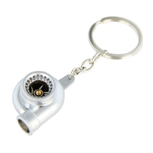 Load image into Gallery viewer, Xtune Key Chain Spinning Turbo Bearing Silver ACC-KEYC01-SL