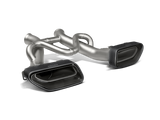 Akrapovic 14-17 McLaren 650S/650S Spyder Slip-On Line (Titanium) w/ Carbon Tips