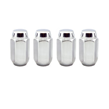 Load image into Gallery viewer, McGard Hex Lug Nut (Cone Seat) M12X1.75 / 13/16 Hex / 1.815in. Length (4-Pack) - Chrome